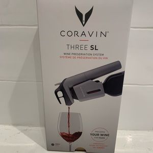 Coravin Three SL Wine Preservation System New in Box